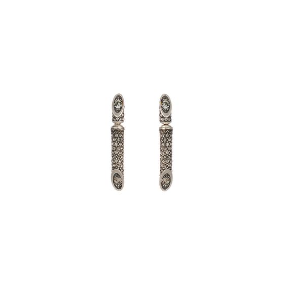Brinco Midi Strass Style Prata Boho